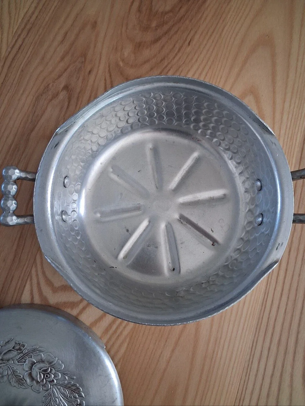 Vintage Everlast Hand Forged Aluminum Casserole Dish Mid Century